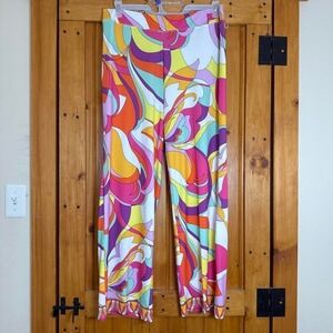 Boston Proper retro palazzo pants